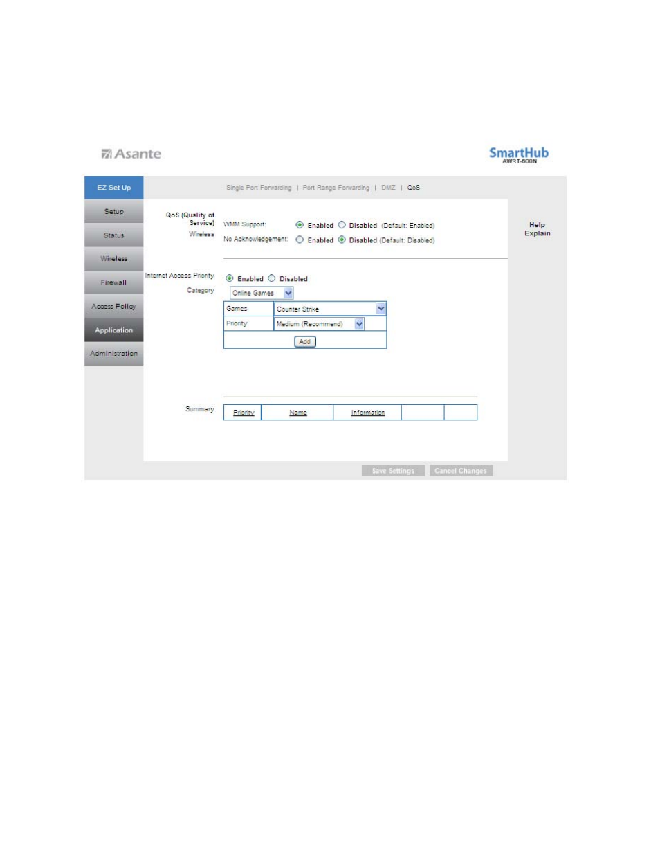 Asante Technologies AWRT-600N User Manual | Page 46 / 61