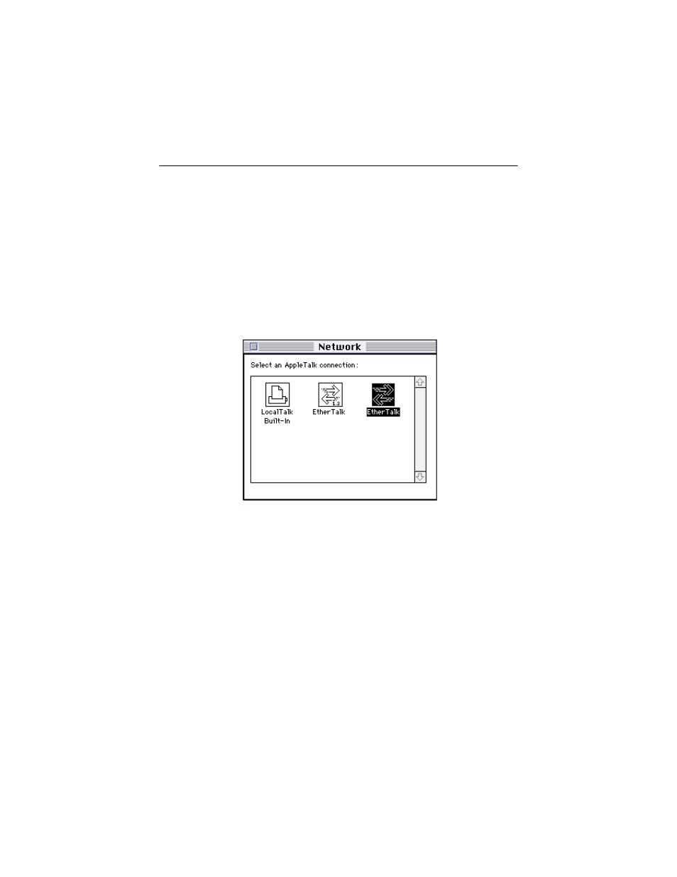 Accessing network services | Asante Technologies ASANTE MacCon Family Ethernet Network Cards for the Macintosh User Manual | Page 38 / 65