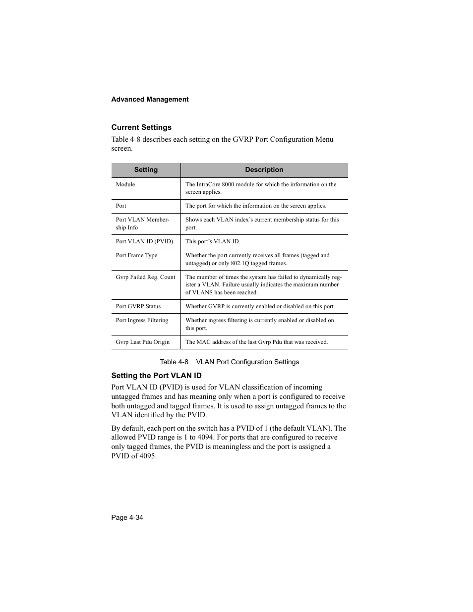 Asante Technologies 8000 User Manual | Page 124 / 168