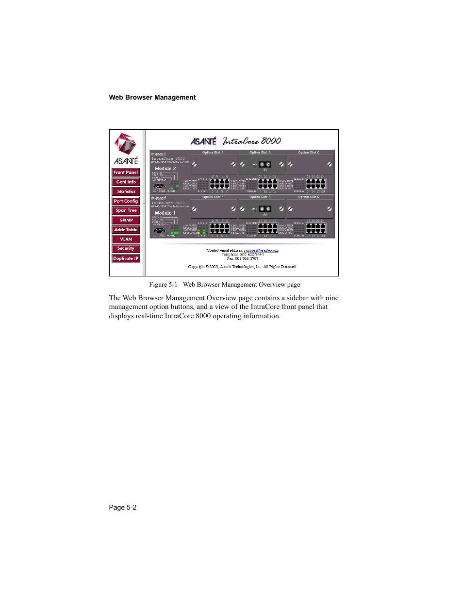 Asante Technologies 8000 User Manual | Page 142 / 168