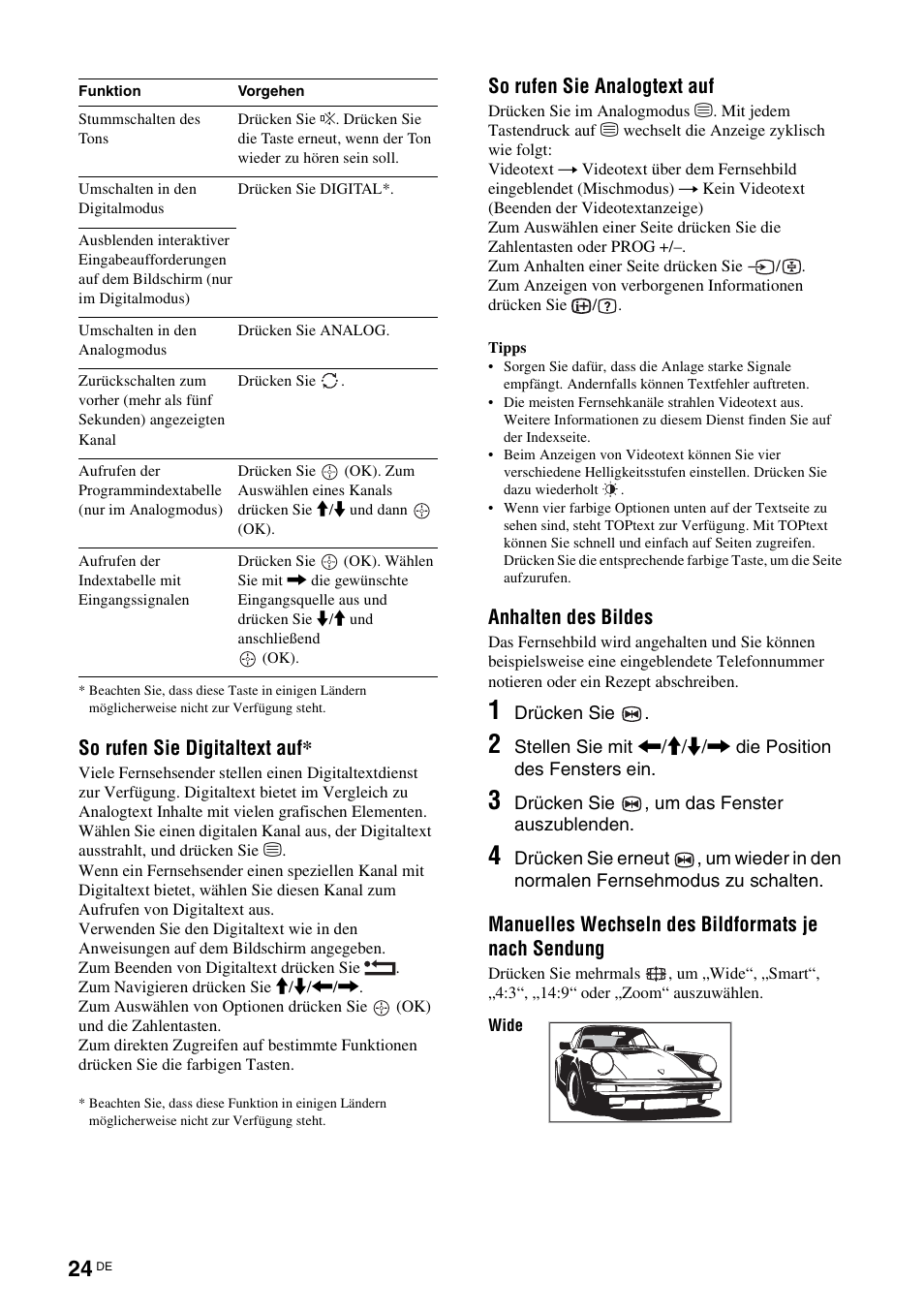 Seite 24, Seite 24) | Sony TAV-L1 User Manual | Page 210 / 383