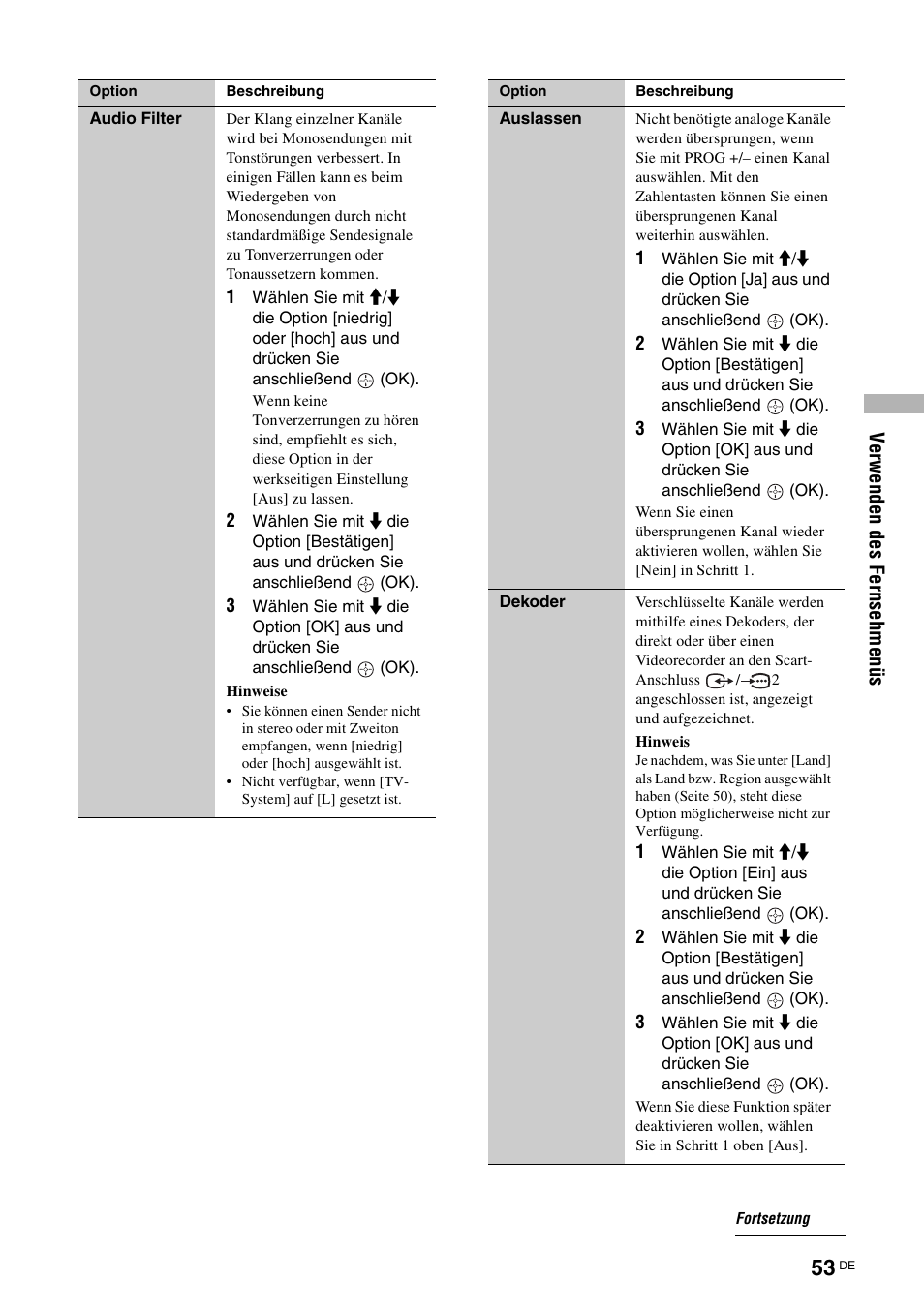 Sony TAV-L1 User Manual | Page 239 / 383