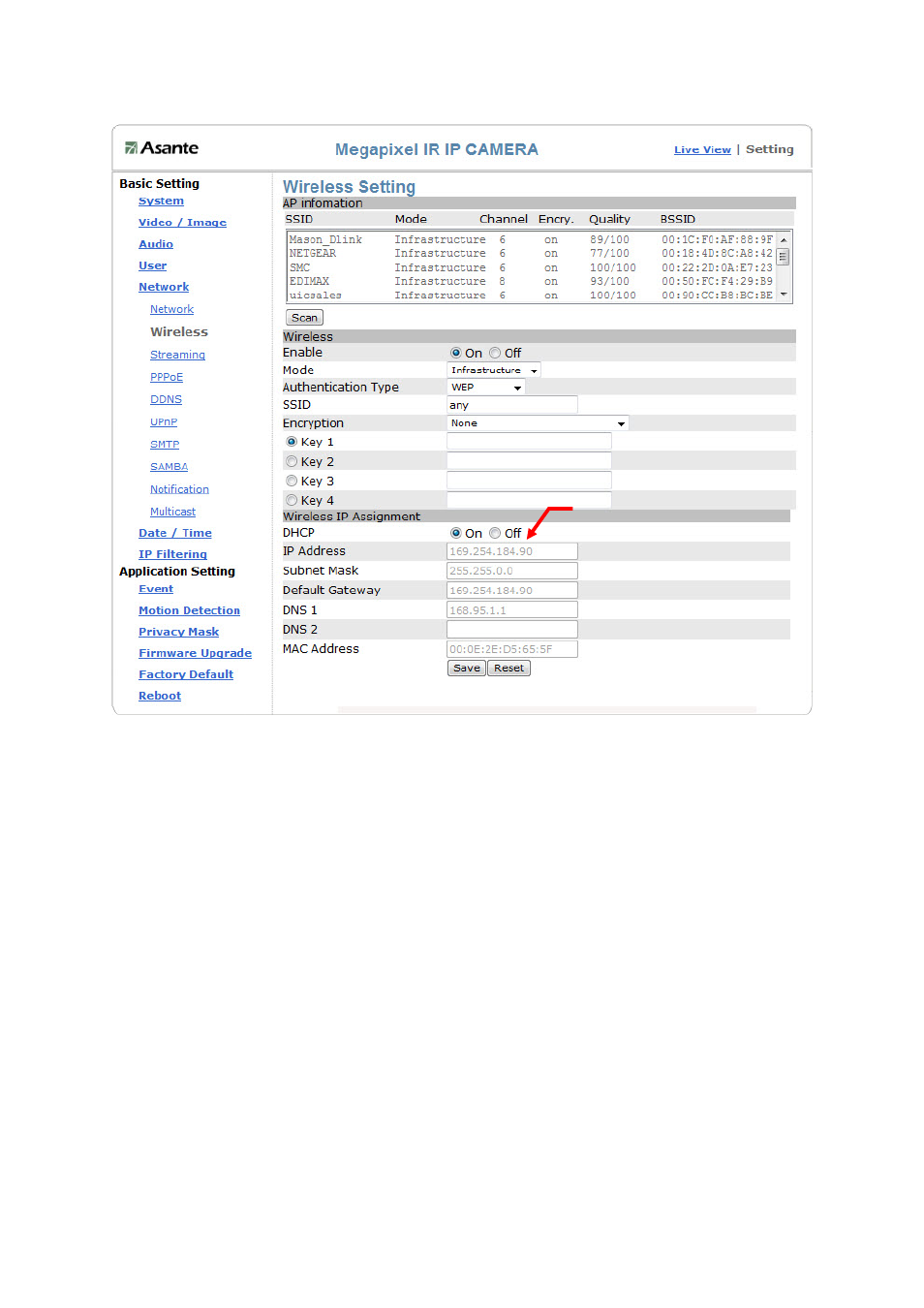 Streaming (streaming setting) | Asante Technologies Voyager II User Manual | Page 57 / 94