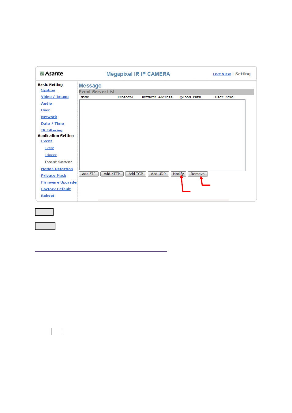Application setting > motion detection | Asante Technologies Voyager II User Manual | Page 79 / 94