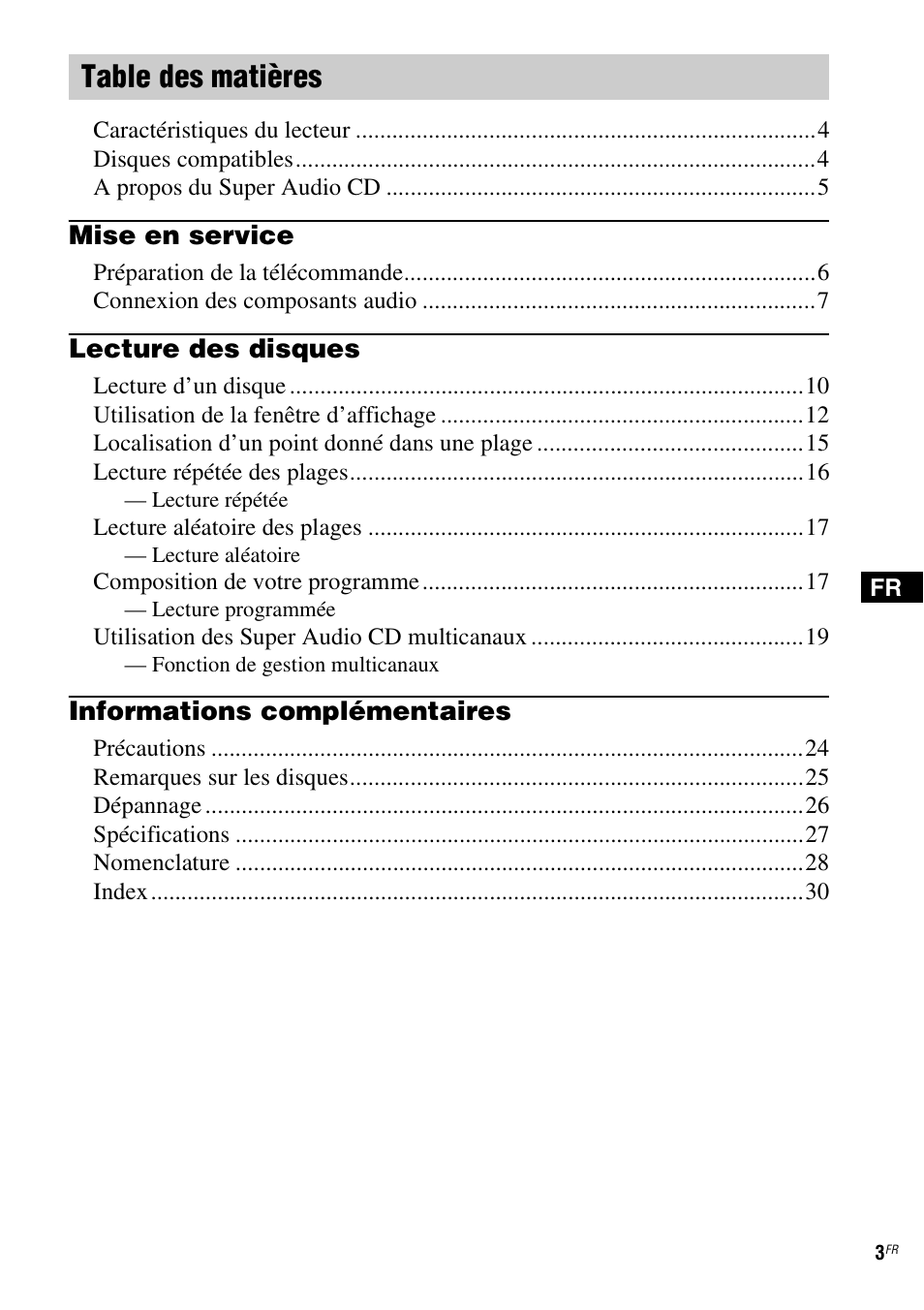 Sony SCD-X501ES User Manual | Page 31 / 120