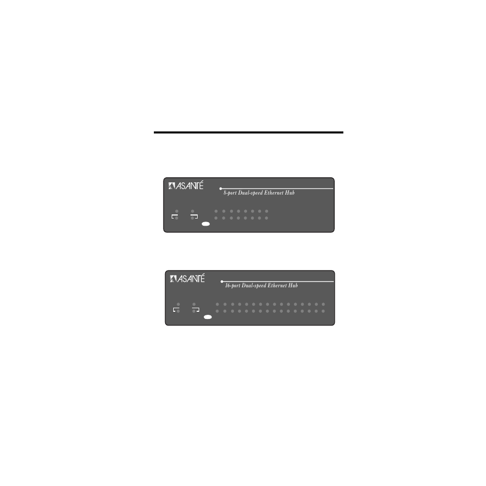 3 led indicators, 3led indicators, Friendlynet fh208b | Friendlynet fh216b | Asante Technologies FH208B User Manual | Page 25 / 36
