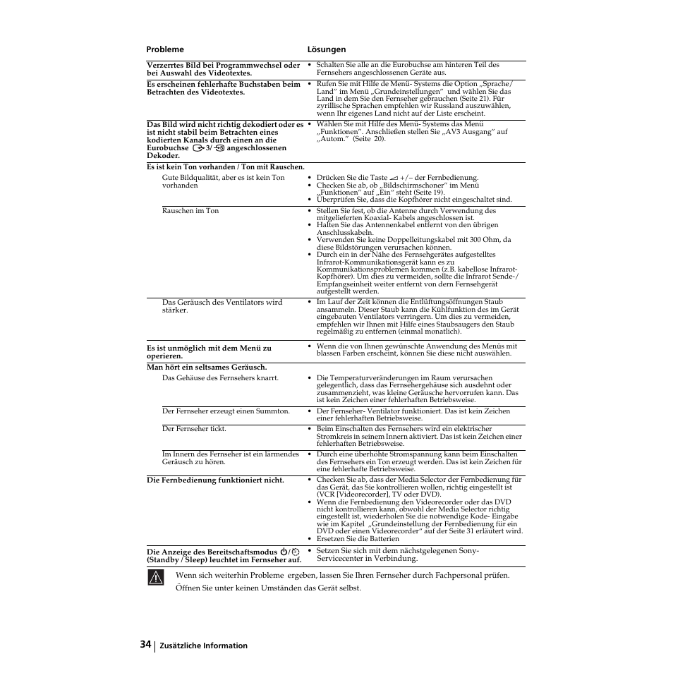 Sony KZ-32TS1E User Manual | Page 67 / 135