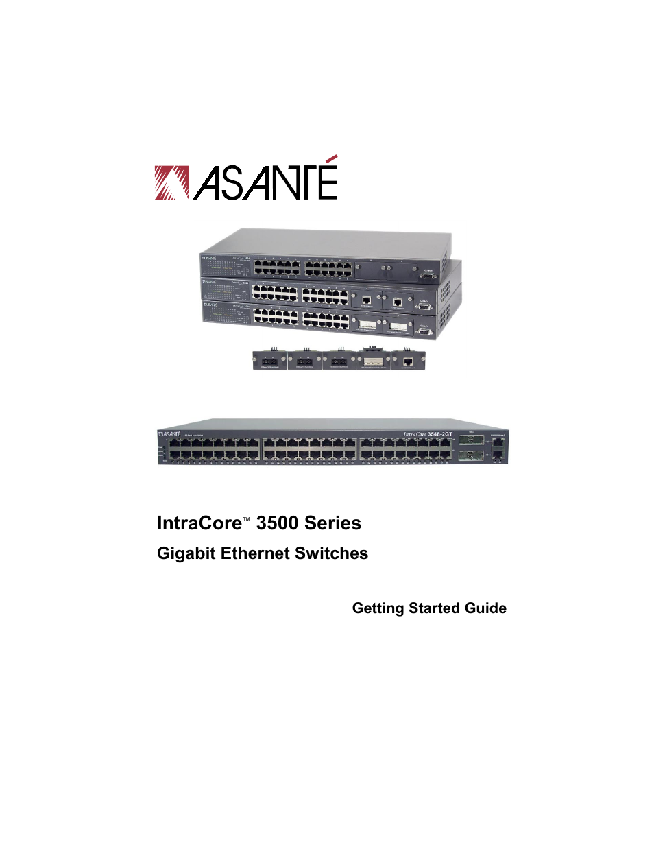 Asante Technologies 3500 User Manual | 36 pages