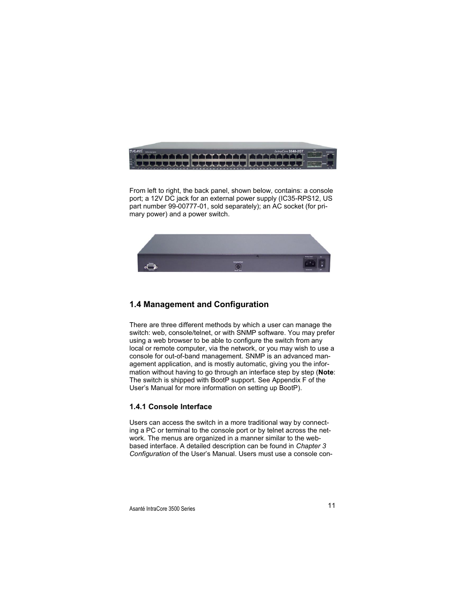 Asante Technologies 3500 User Manual | Page 11 / 36