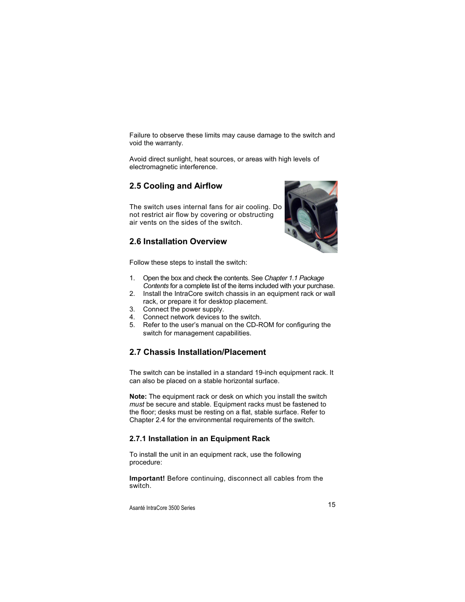 Asante Technologies 3500 User Manual | Page 15 / 36