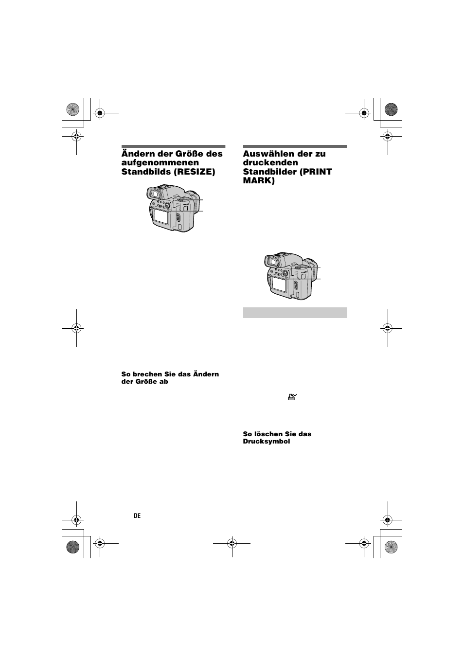 Im einzelbildmodus | Sony MVC-CD1000 User Manual | Page 138 / 156