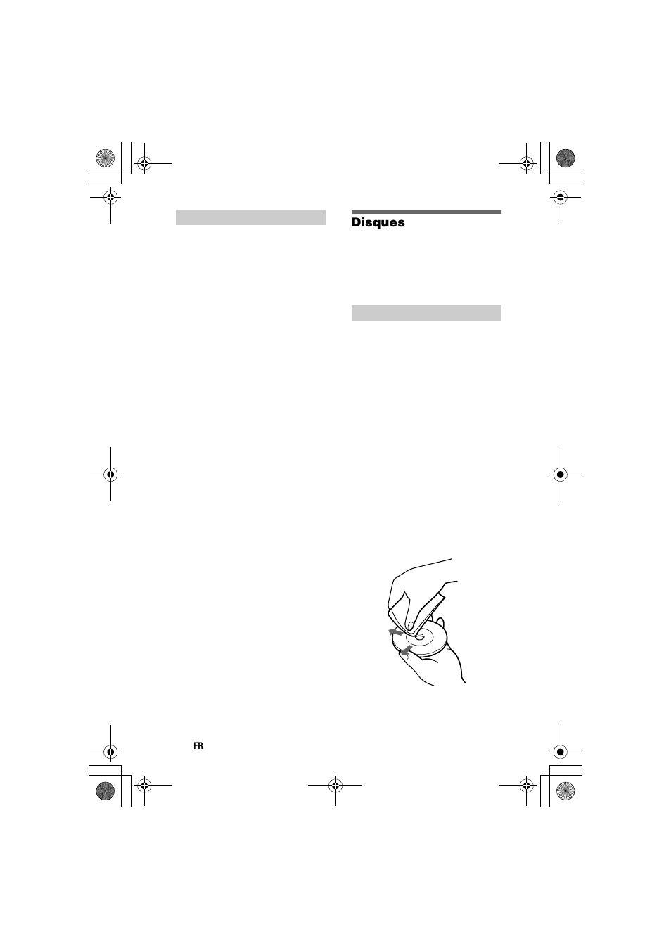 Batterie au vanadium-lithium, Disques, Nettoyage | Sony MVC-CD1000 User Manual | Page 66 / 156