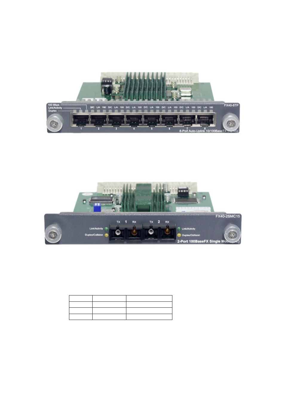 Asante Technologies FX4000 User Manual | Page 8 / 16