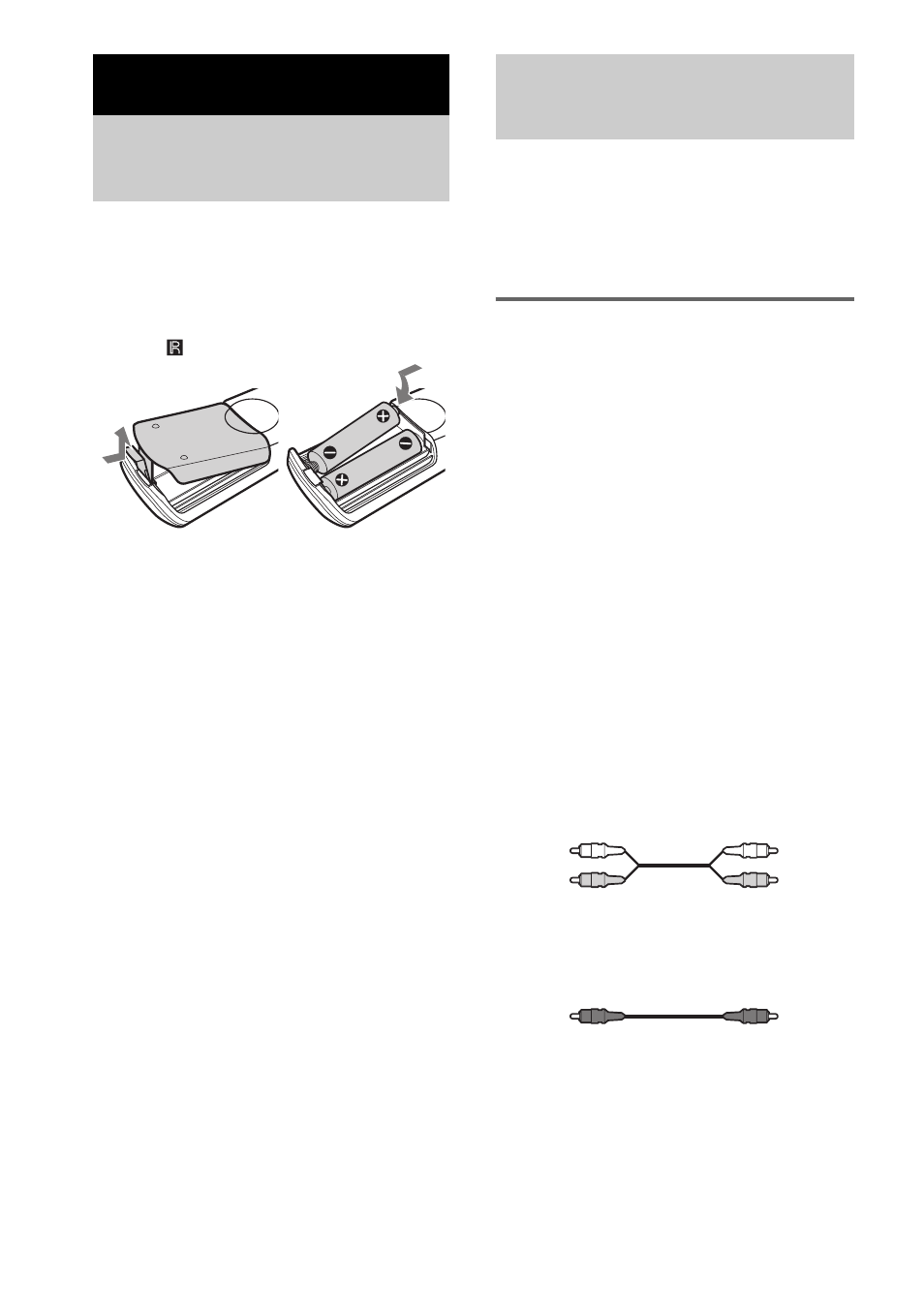 Procedimientos iniciales, Inserción de pilas en el mando a distancia, Conexión de los componentes de audio | Conexión de un amplificador multicanal | Sony SCD-CE595 User Manual | Page 80 / 100