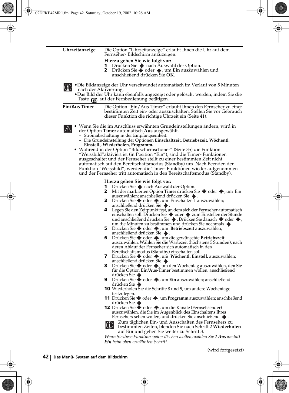 Sony KE-42MR1 User Manual | Page 118 / 305