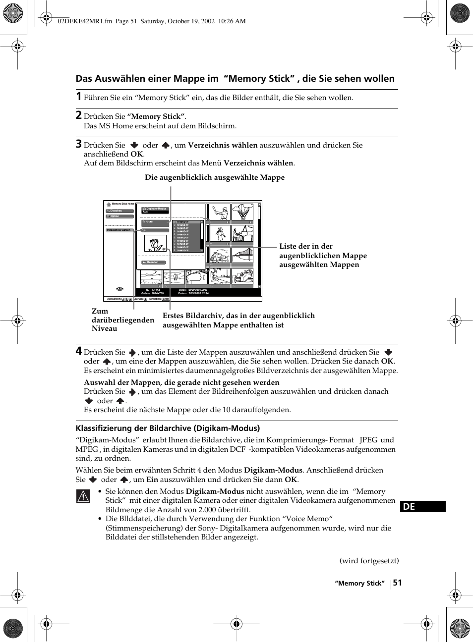 Sony KE-42MR1 User Manual | Page 127 / 305