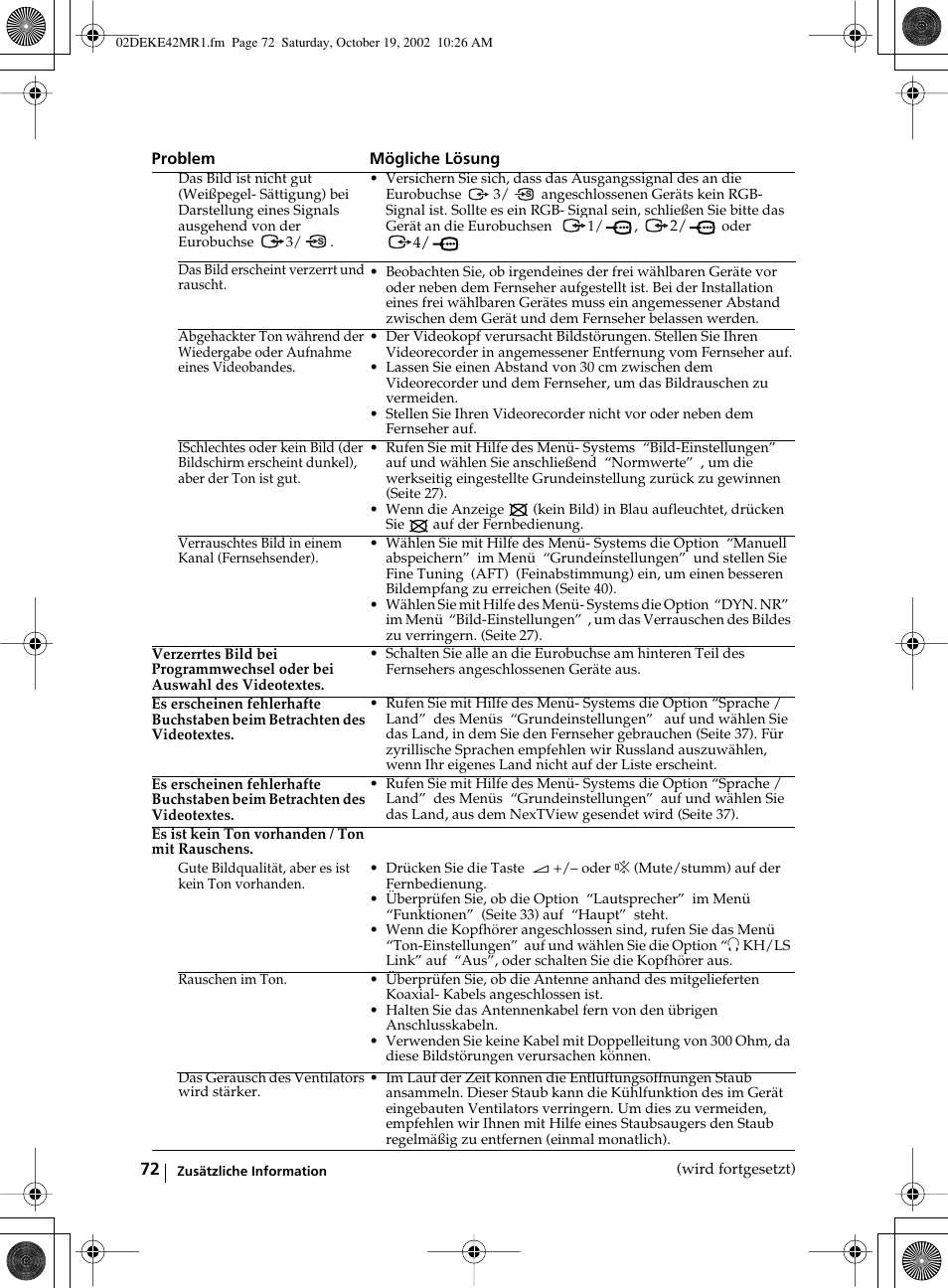 Sony KE-42MR1 User Manual | Page 148 / 305