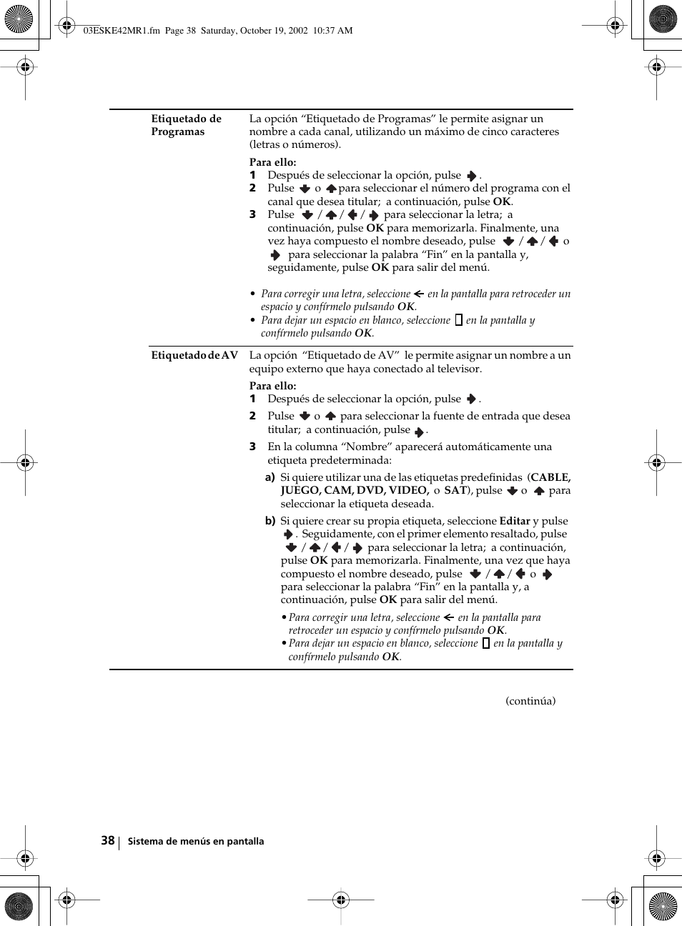 Sony KE-42MR1 User Manual | Page 189 / 305