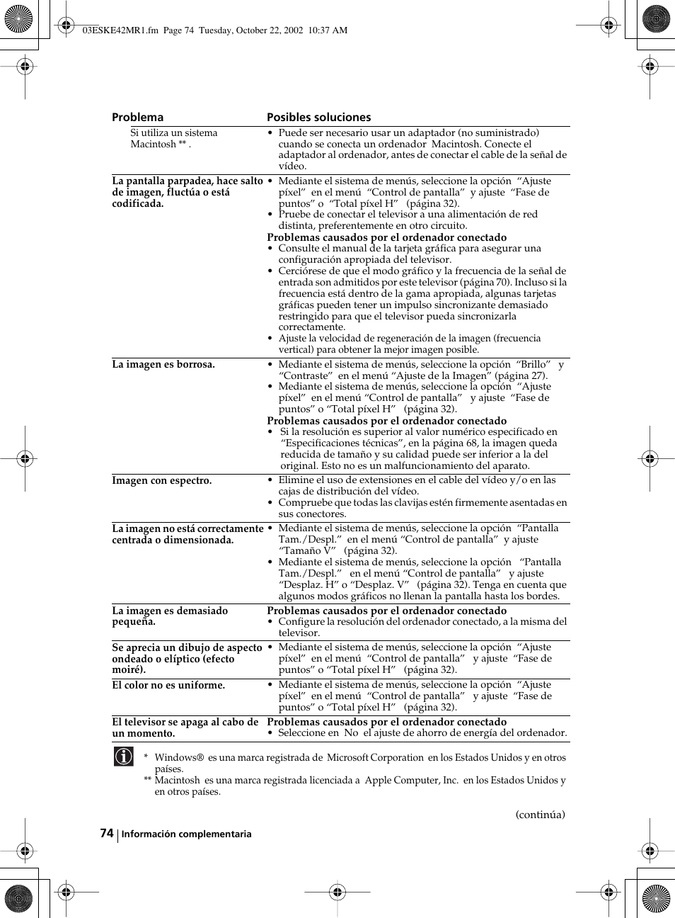 Sony KE-42MR1 User Manual | Page 225 / 305