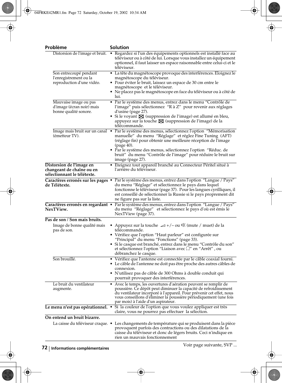 Sony KE-42MR1 User Manual | Page 298 / 305