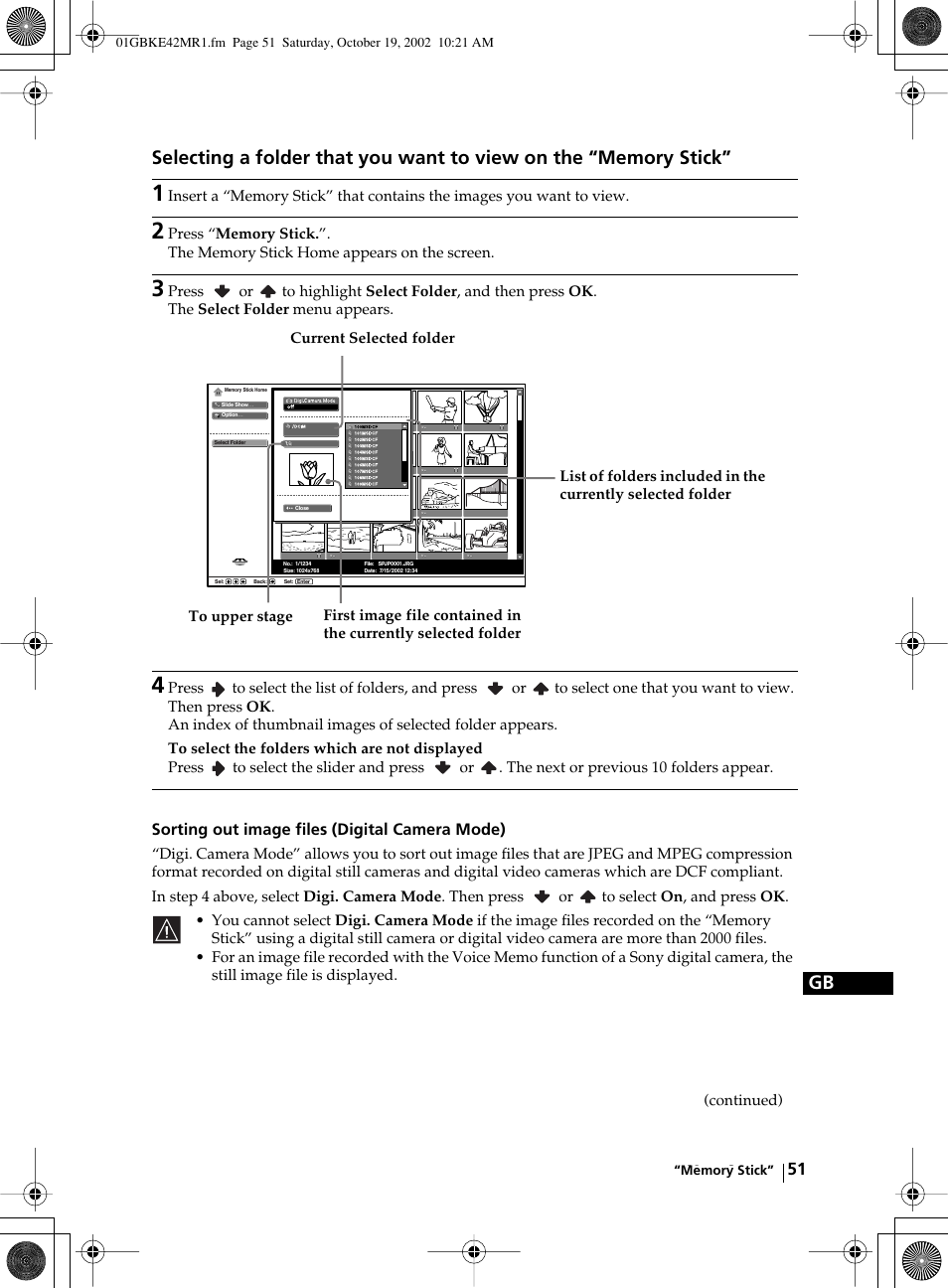 Sony KE-42MR1 User Manual | Page 51 / 305