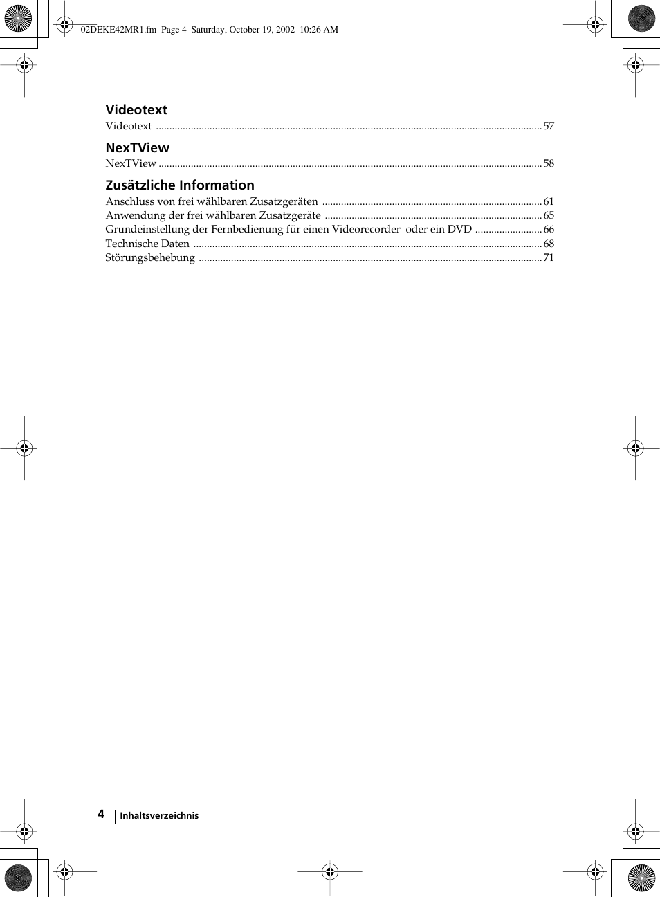 Sony KE-42MR1 User Manual | Page 80 / 305