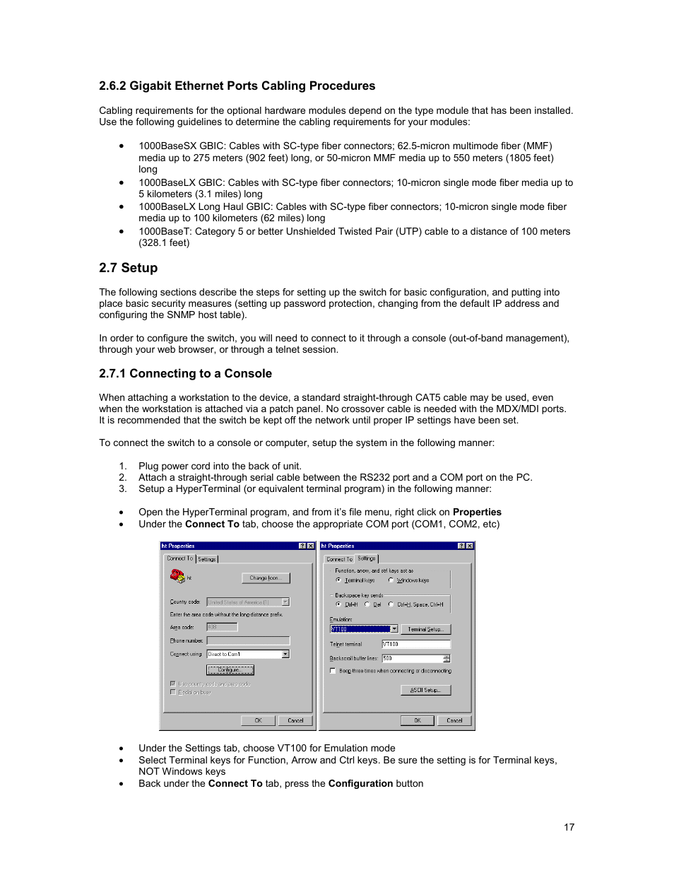 7 setup | Asante Technologies 3500 Series User Manual | Page 17 / 85