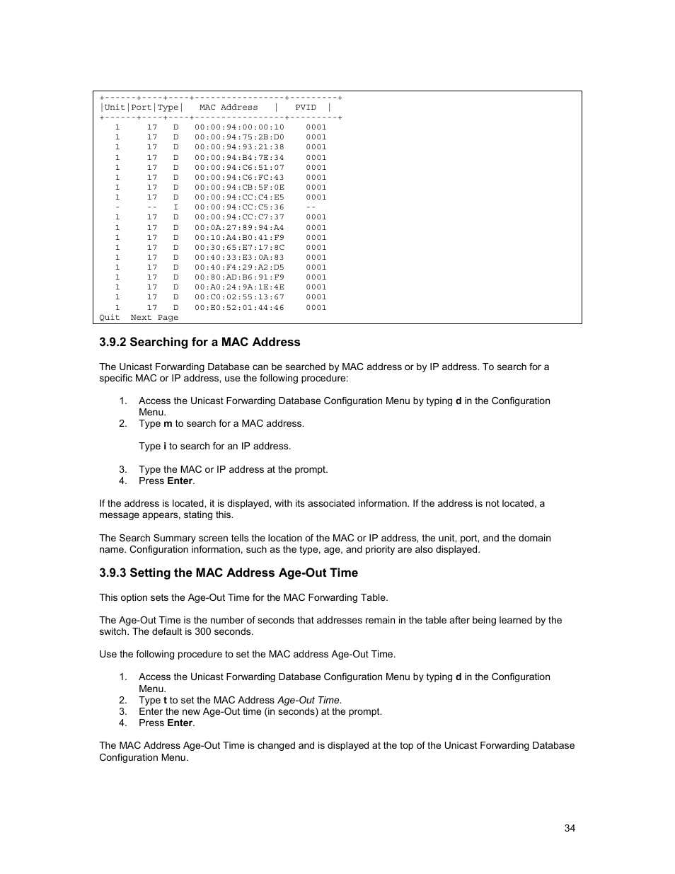 Asante Technologies 3500 Series User Manual | Page 34 / 85