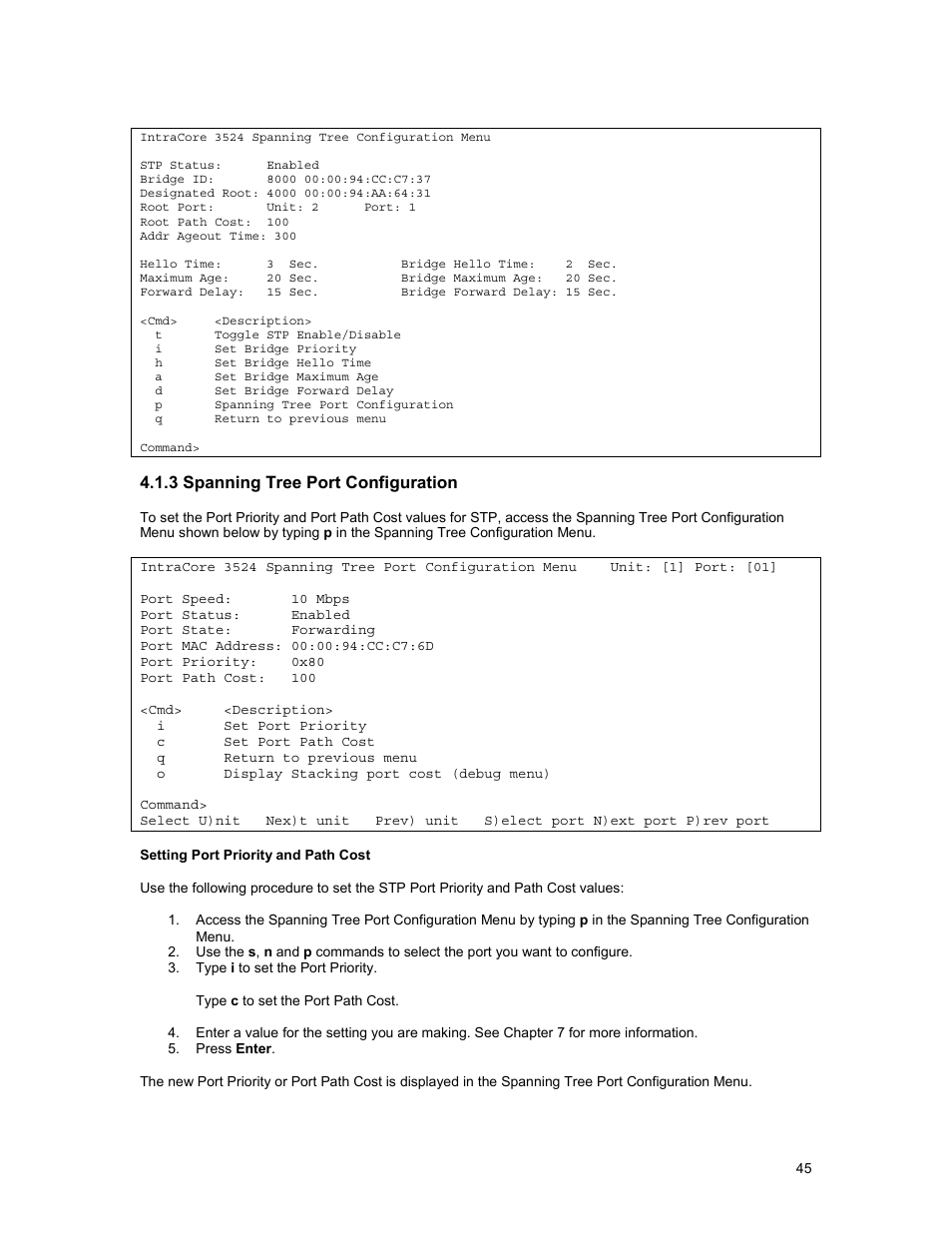 Asante Technologies 3500 Series User Manual | Page 45 / 85