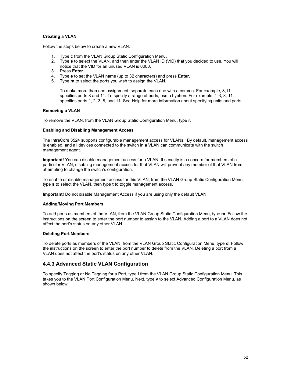 Asante Technologies 3500 Series User Manual | Page 52 / 85
