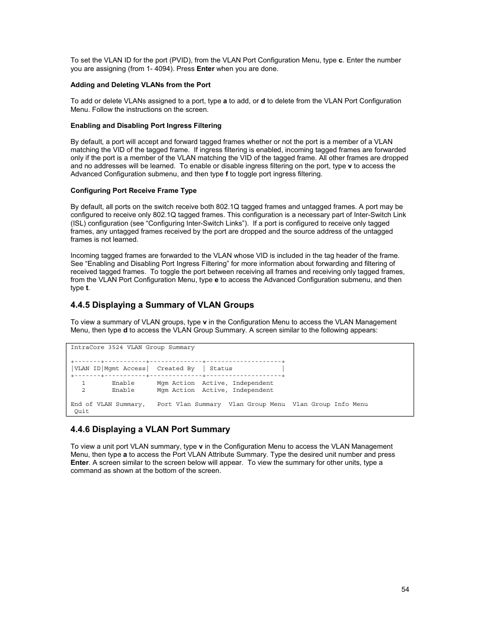 Asante Technologies 3500 Series User Manual | Page 54 / 85