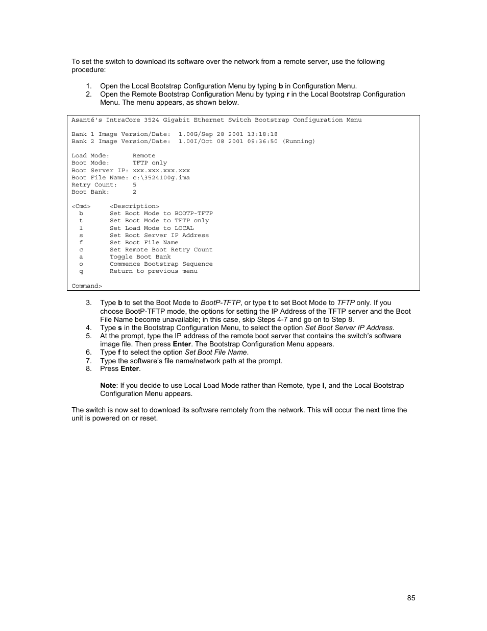 Asante Technologies 3500 Series User Manual | Page 85 / 85
