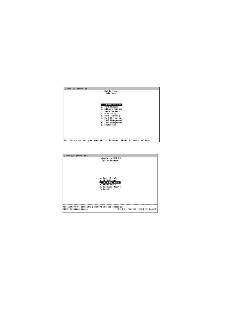 4 password protection | Asante Technologies 65120 User Manual | Page 13 / 47