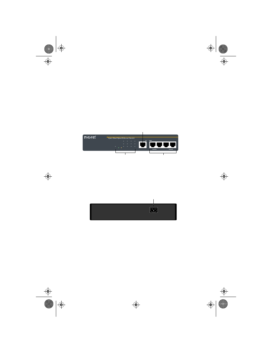 Components, Installation page 2-2 | Asante Technologies FS4008DS User Manual | Page 14 / 44