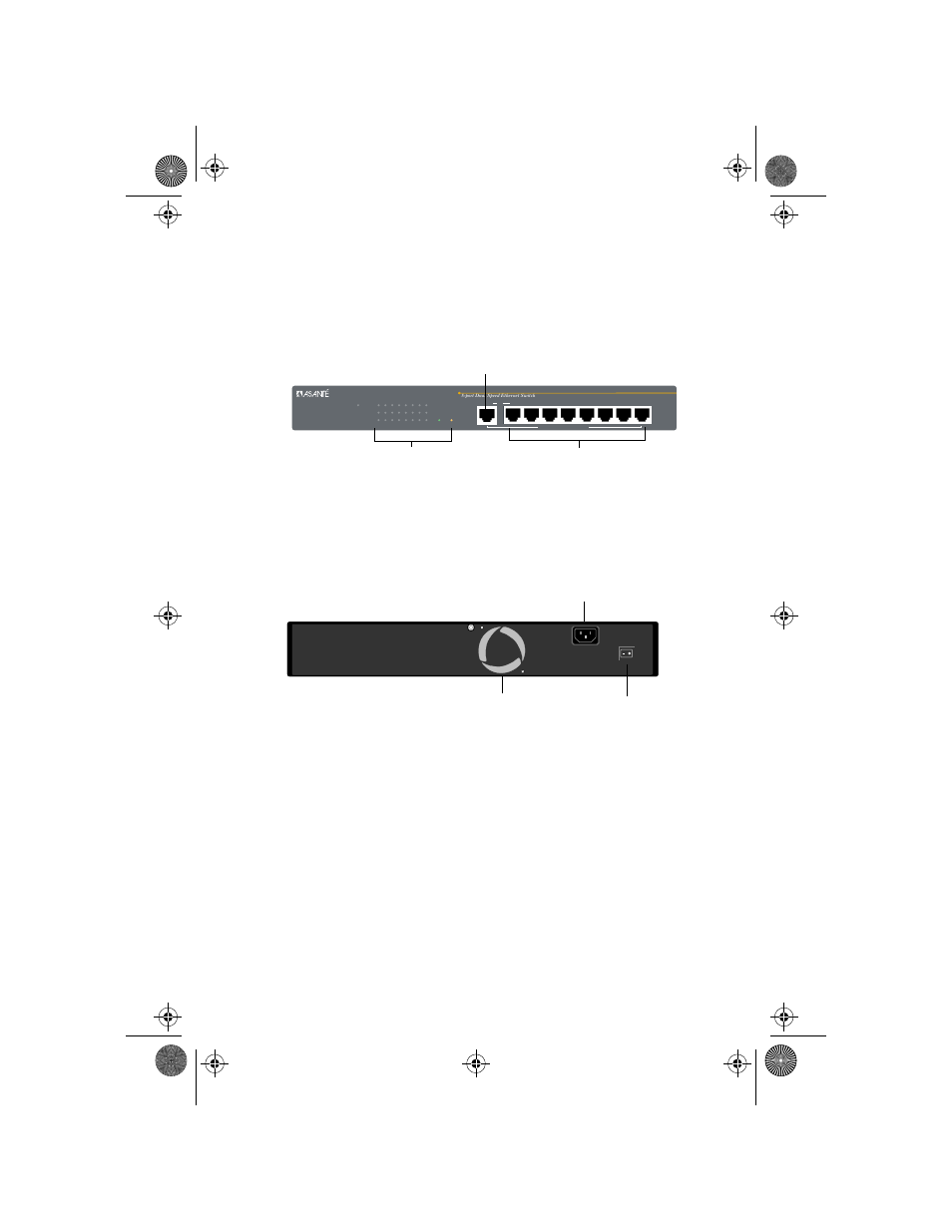 Components page 2-3 | Asante Technologies FS4008DS User Manual | Page 15 / 44