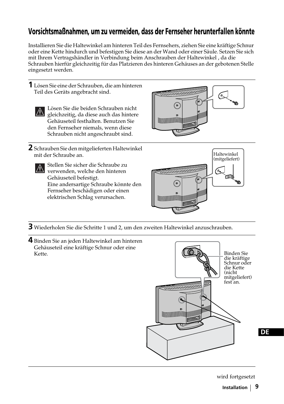 Sony KE-32TS2E User Manual | Page 42 / 135