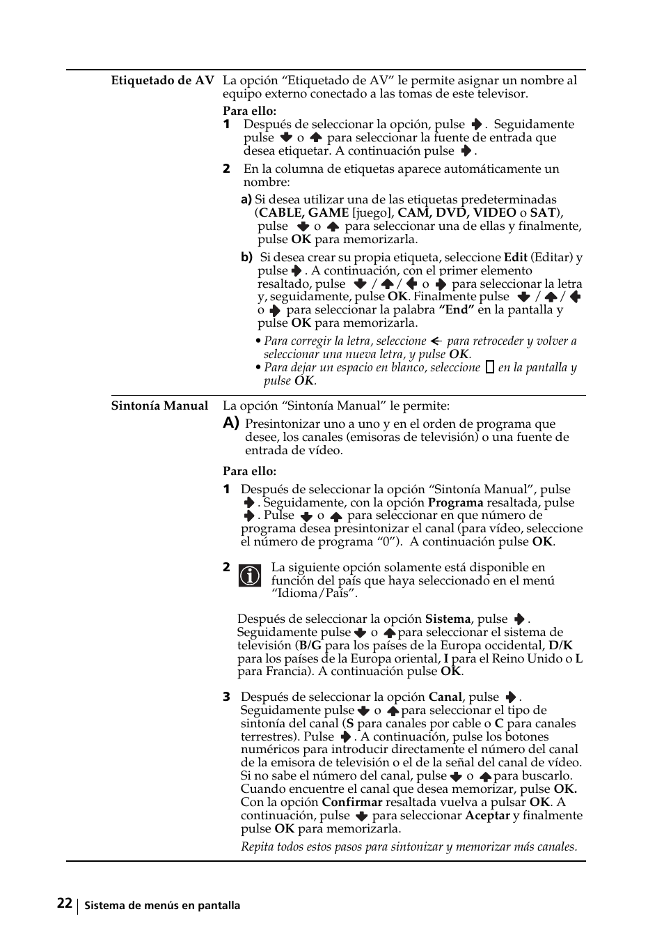 Sony KE-32TS2E User Manual | Page 87 / 135
