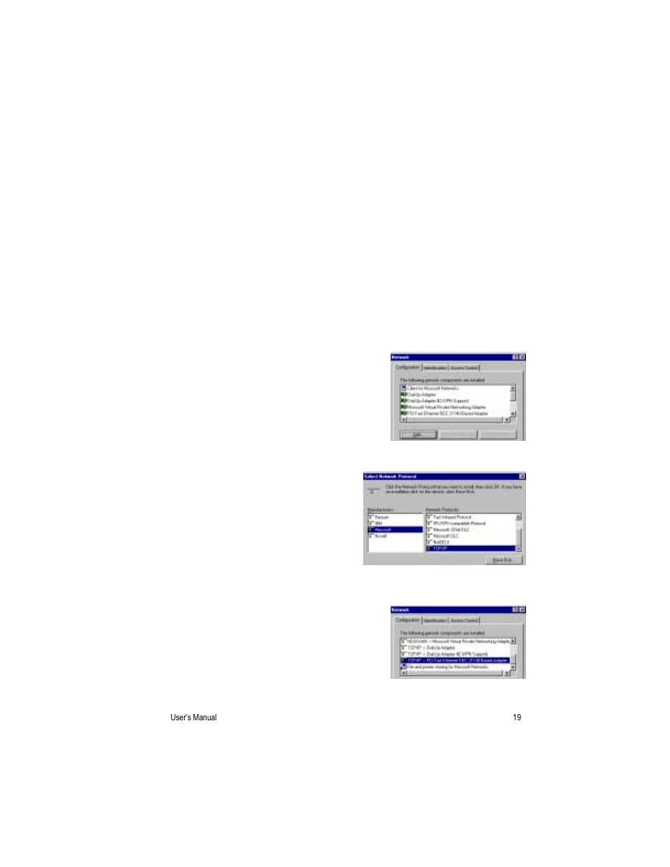 Chapter 4. configuring dhcp for windows computers | Asante Technologies FR3000 Series User Manual | Page 19 / 84