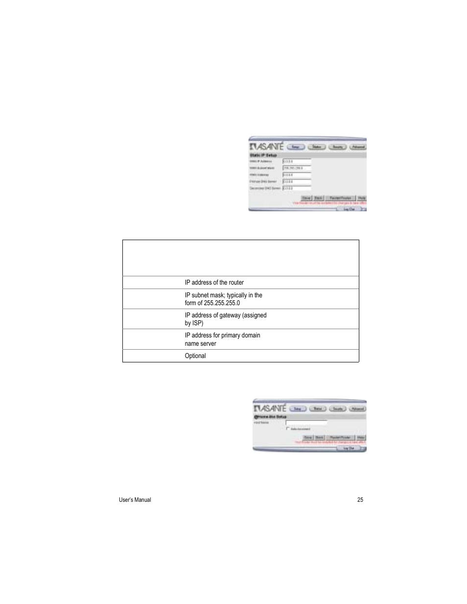 Asante Technologies FR3000 Series User Manual | Page 25 / 84