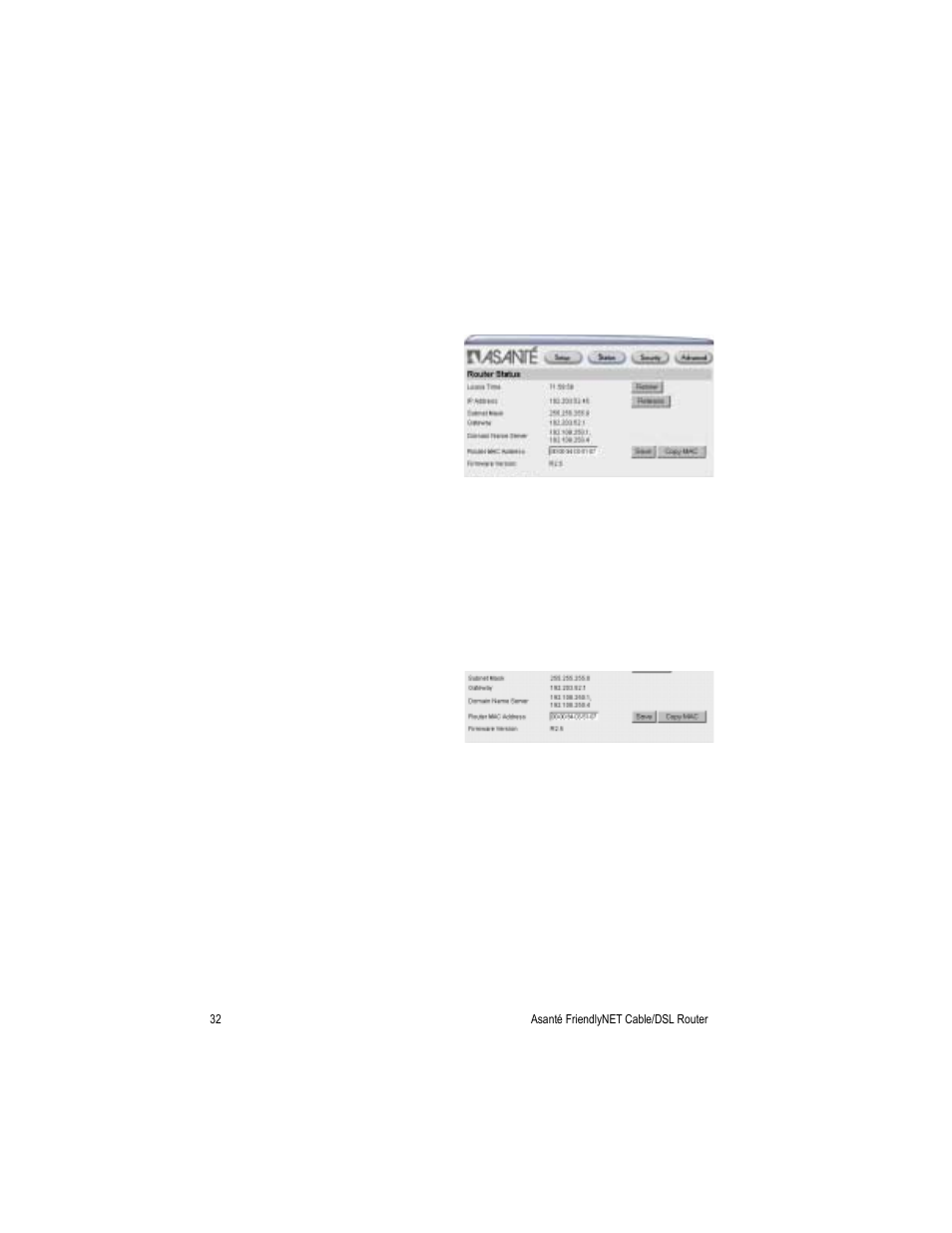 Asante Technologies FR3000 Series User Manual | Page 32 / 84