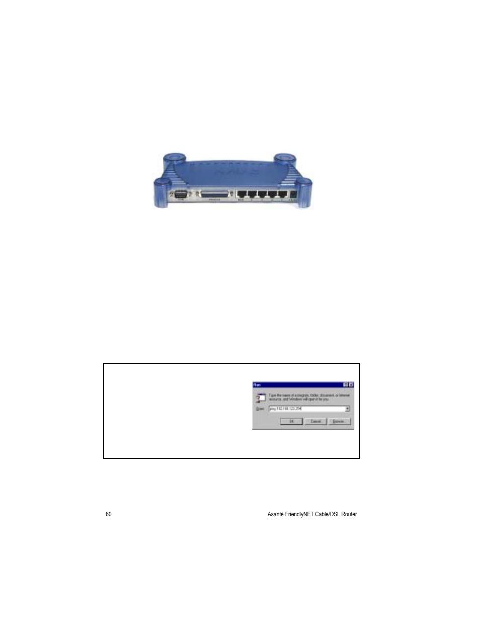 Asante Technologies FR3000 Series User Manual | Page 60 / 84