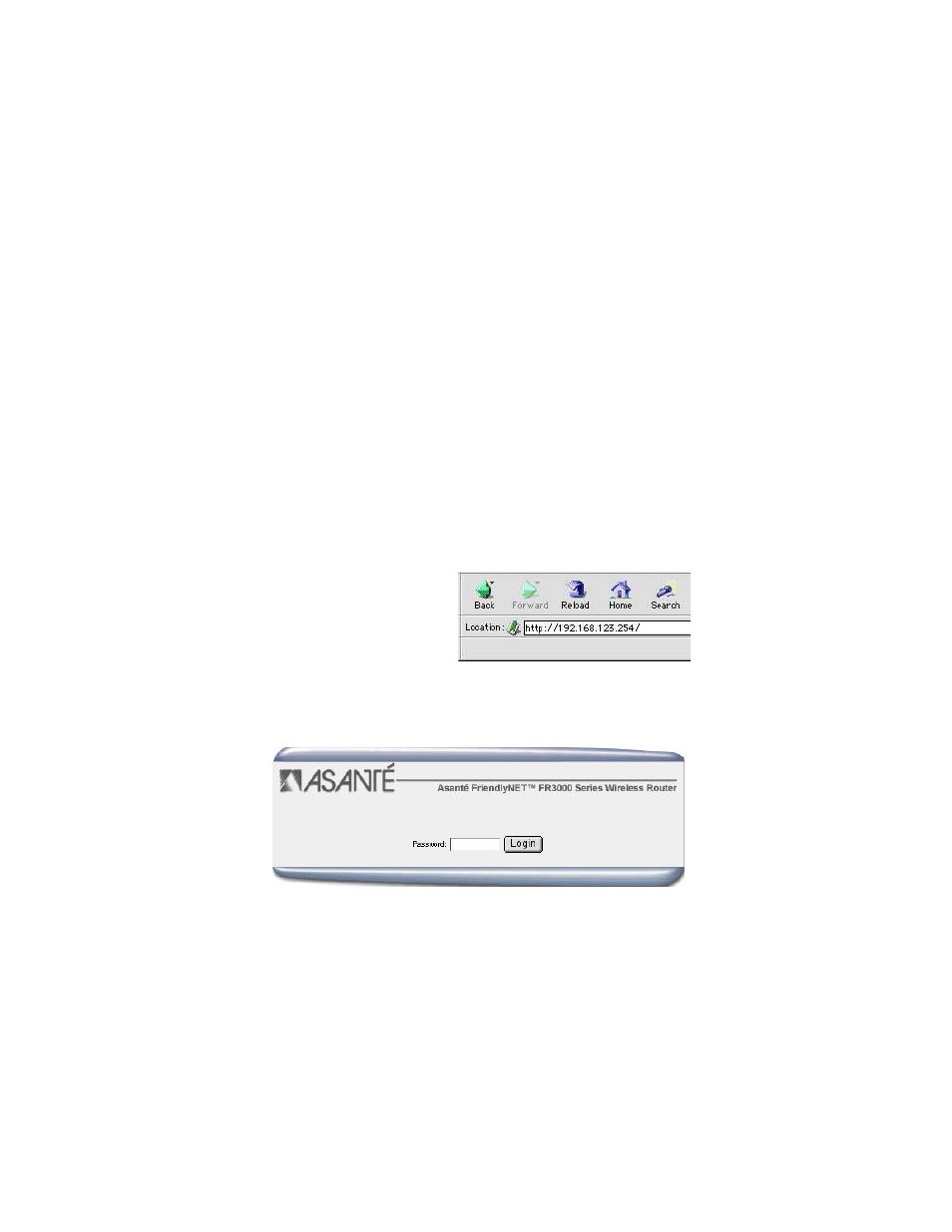 Fr3002al wireless router configuration | Asante Technologies FR3002AL User Manual | Page 9 / 16