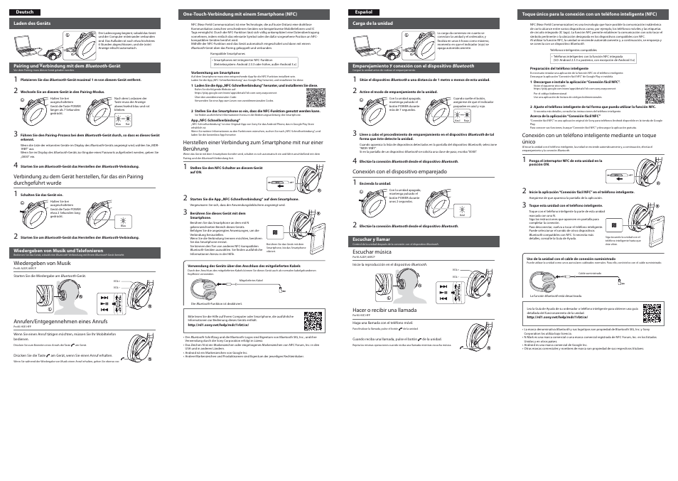 Sony MDR-1RBT User Manual | Page 2 / 2