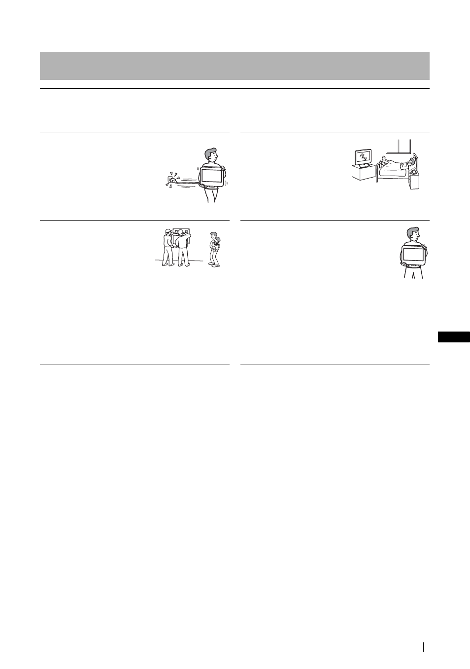 Mode d’emploi, Consignes de sécurité | Sony KLV-L23M1 User Manual | Page 103 / 204