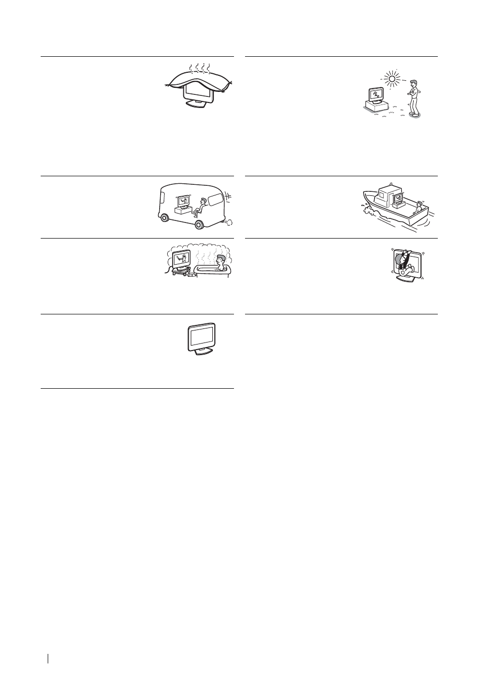 Installation et transport | Sony KLV-L23M1 User Manual | Page 104 / 204