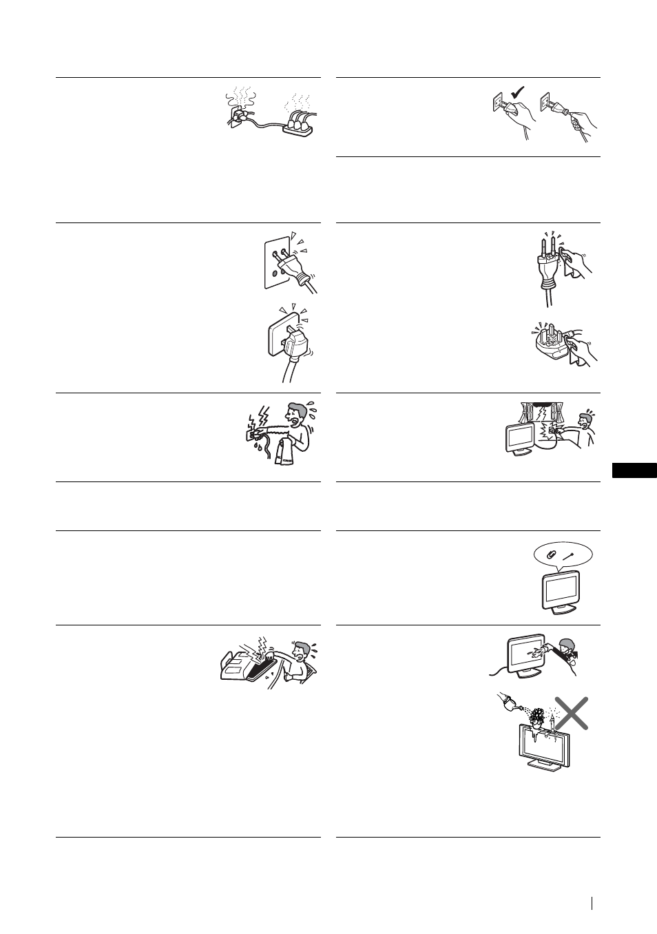 Fr sources d’alimentation utilisation | Sony KLV-L23M1 User Manual | Page 105 / 204