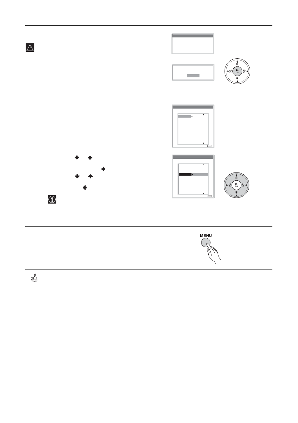 Vous pouvez maintenant utiliser votre téléviseur, Appuyez sur menu pour désactiver le menu | Sony KLV-L23M1 User Manual | Page 120 / 204