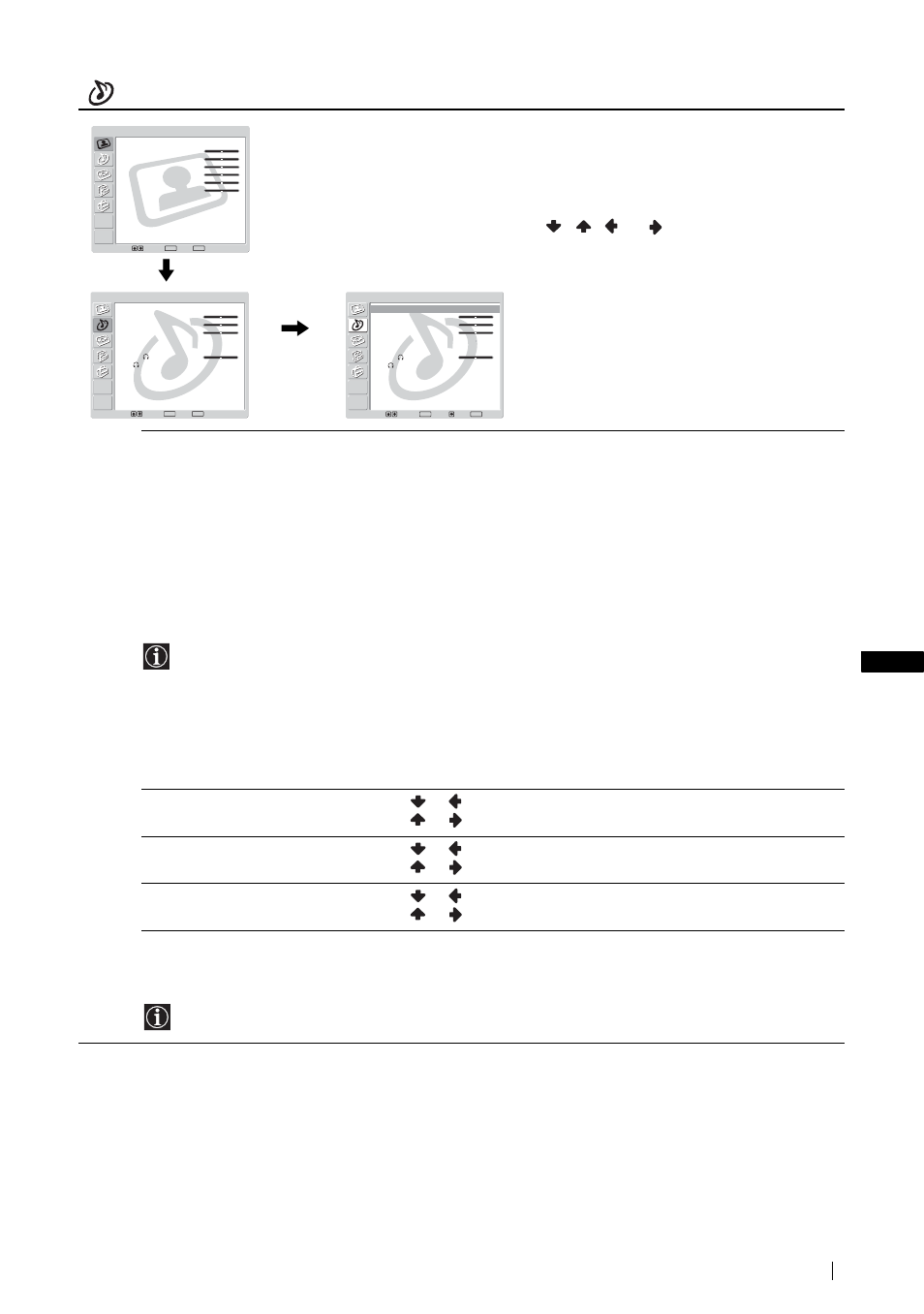 Contrôle du son | Sony KLV-L23M1 User Manual | Page 123 / 204