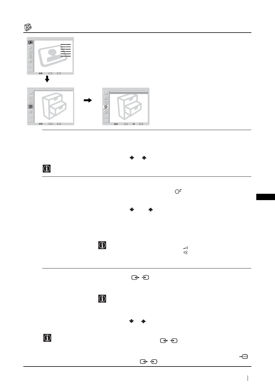 Fonctions | Sony KLV-L23M1 User Manual | Page 127 / 204