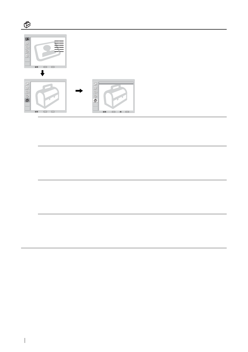 Réglage | Sony KLV-L23M1 User Manual | Page 128 / 204